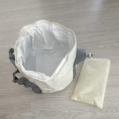 Secchio pieghevole portatile