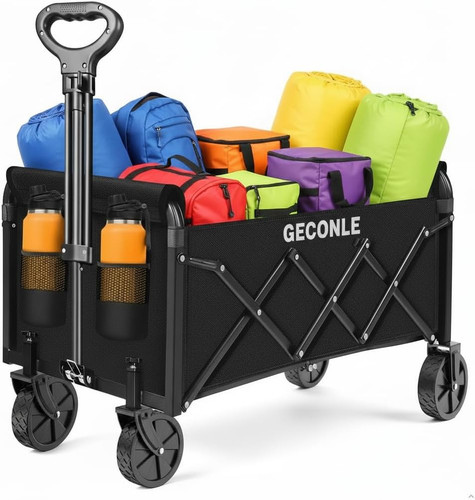 Carrello pieghevole ruote - carrello,
