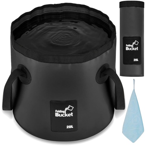 Secchio pieghevole 20l - secchio,