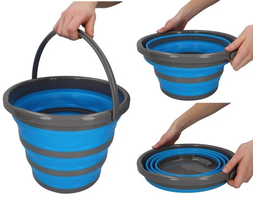 Secchio pieghevole 10l - pieghevole,