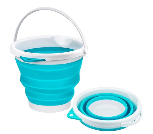 Secchio pieghevole 10l - secchio,